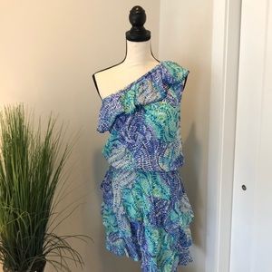 Lilly Pulitzer Peighton One Shoulder Dress